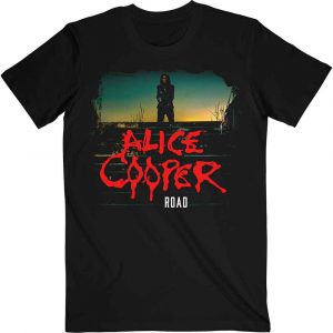 Alice Cooper Unisex T-Shirt: Back Road (Black)