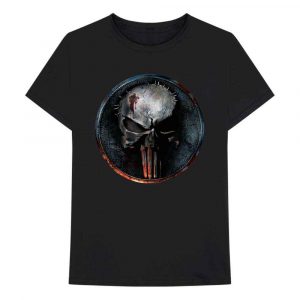 Marvel Comics Unisex T-Shirt: Punisher Gore Skull (Black)