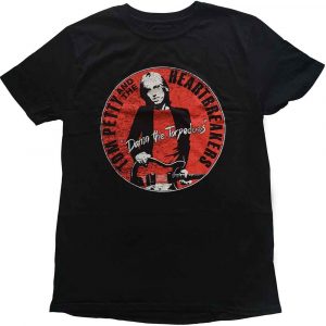 Tom Petty & The Heartbreakers Unisex T-Shirt: Damn The Torpedoes (Black)