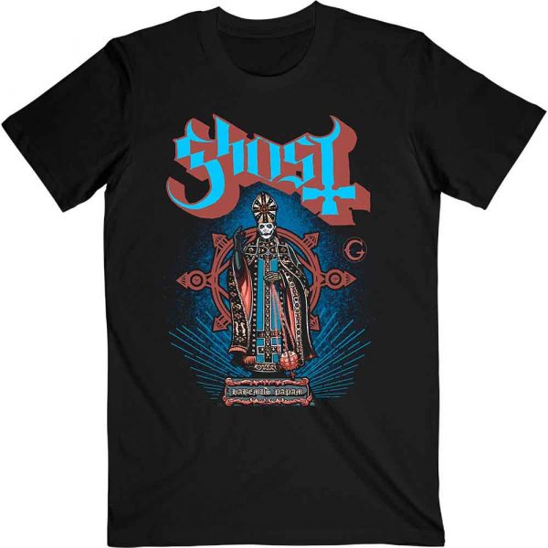 Ghost Unisex T-Shirt: Habemus Papam (Black)