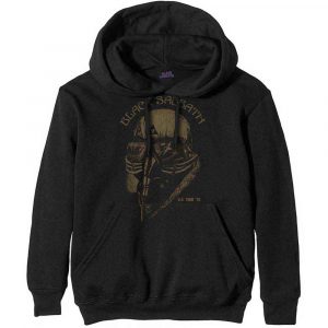 Black Sabbath Unisex Pullover Hoodie: US Tour '78 (Black) (Medium)