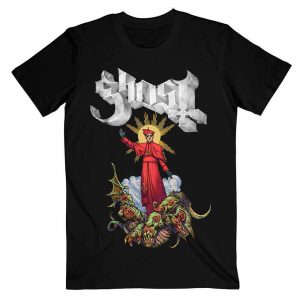 Ghost Kids T-Shirt: Plague bringer (Black) (9-10 Years)