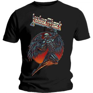 Judas Priest Unisex T-Shirt: BTD Redeemer (Black) (Medium)