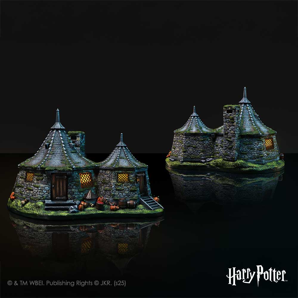 Harry Potter Hagrids Hut Light up Figurine