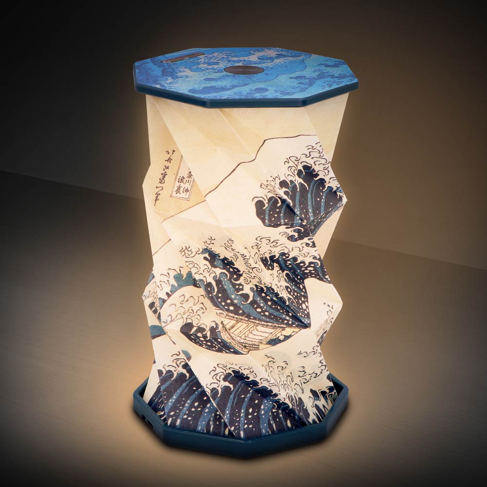 The Great Wave Off Kanagawa Foldable Lamp
